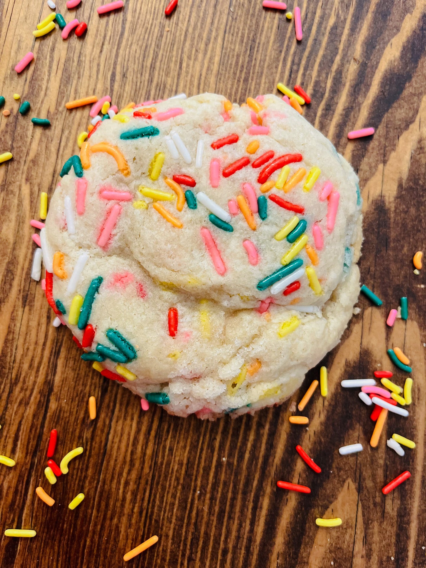 Streamer Sprinkle Cookie